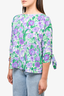 Max Mara Weekend Lilac Floral Blouse Size 8