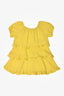 Devotion Twins Lime Green Tiered Ruffle Dress Size 6-8 Kids