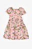 Dolce & Gabbana Pink Floral Printed Dress Size 7/8 Kids