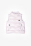 Moncler White Down Puffer Vest Size 6-9 Months Kids