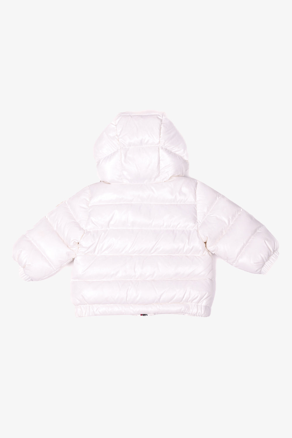 Moncler White Down Puffer Jacket with Hood Size 69 Months Kids Mine