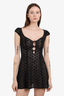 Mirror Palais Black Lace Sleeveless Mini Dress Size XS