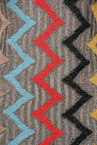 Missoni Grey/Multicolour Striped Knit Dress sz 42