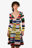 Missoni Multicoloured Knit V-Neck Dress Size 42