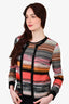 Missoni Multicoloured Printed Wool Tank Top + Cardigan Set Size 44/46