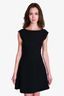 Miu Miu Black Flared Mini Dress Size 38