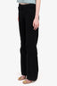 Miu Miu Black Velvet Wide Leg Pants Size 40