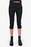 Miu Miu Grey Wool Straight Leg Trouser Size 38
