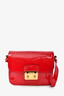 Miu Miu Red Patent Leather Crossbody Bag