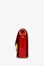 Sac bandoulière Miu Miu en cuir verni rouge