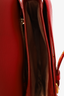 Sac bandoulière Miu Miu en cuir verni rouge