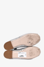 Miu Miu Silver Faux Pearl Ballet Flats Size 36.5
