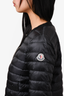 Moncler Black Down Longue Saison Shell Jacket Size 2