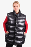 Moncler Black Down Puffer Vest Size 8 Mens