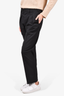 Moncler Black Pleated Dress Pants Size 46 Mens