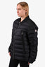 Moncler Black Quilted Jacket Size 5