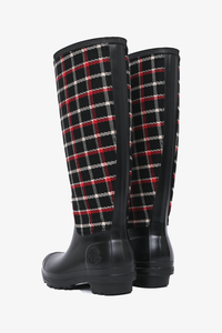 Plaid 2025 rubber boots