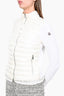 Moncler Cream Down/Cotton Thin Puffer Jacket Estimated Size S