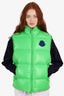 Moncler Genius Green Puffer Vest Size 2 Mens (As-Is)