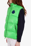 Moncler Genius Green Puffer Vest Size 2 Mens (As-Is)