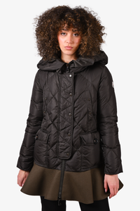 Peplum 2025 puffer coat