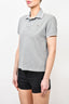Moncler Grey Polo Shirt Size S