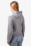Moncler Grey 'Maglia' Zip Up Hoodie Size XS