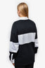 Moschino Black/White Collared L/S 'Space' Shirt Size 38