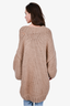 Mr. Mittens Brown V Neck Oversized Sweater One Size