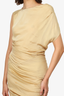 N. 21 Beige Ruched Mini Dress Size 38