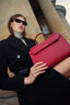 Dolce & Gabbana Red Leather Sicily Bag