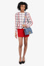 Vivienne Westwood Red Wool Mini Skirt Size 42
