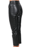 Nanushka Black Faux Leather Pants Size XS