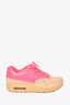Nike Neon Pink/Beige Air Max 1 Sneakers sz 9