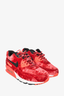 Nike Red Velvet Air Max 90 Sneakers Size 9.5