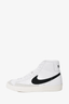 Nike White Leather High Top Blazer Sneakers Size 10.5