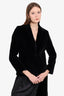 Nili Lotan Black Velvet Blazer Size 6