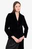 Nili Lotan Black Velvet Blazer Size 6