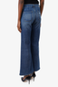 Nili Lotan Blue Denim Wide Leg Jeans Size 25
