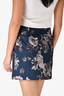 O'2nd Blue Floral Mini Skirt Size 4