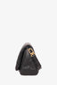 Off-White Black Leather Nailed Slouchy Shoulder Bag