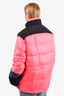 Off-White Black/Pink Down Jacket Size M