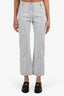 Off-White Blue/White Denim Striped Jeans size 26
