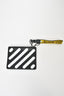 Off White by Virgil Abloh Black Leather Duo Wristlet