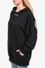 Palm Angels Black Logo Hoodie Size M Mens
