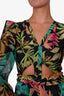 PatBO Black Tropicalia Cut-Out Maxi Dress Size S