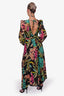 PatBO Black Tropicalia Cut-Out Maxi Dress Size L
