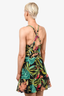 PatBO Black Tropicalia Cut-Out Mini Dress Size M