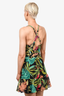 Patbo Black Floral 'Tropicalia' Mini Cut Out Dress Size S