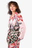 PatBO Olive Plitka Tie-Waist Blazer & Pant Set Size M